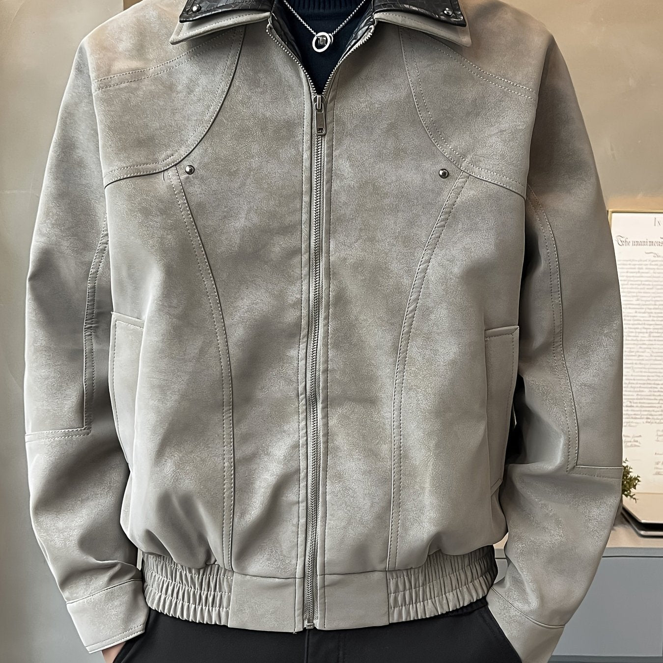 AeroFlex Urban Leather Jacket