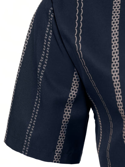 Linear Stripe Dress Shirt