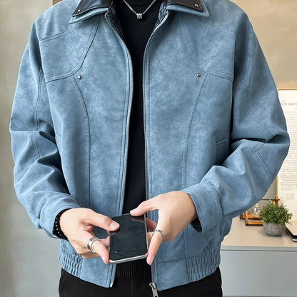 AeroFlex Urban Leather Jacket