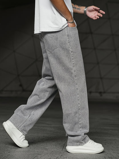 Wide-Leg Faux Suede Trousers