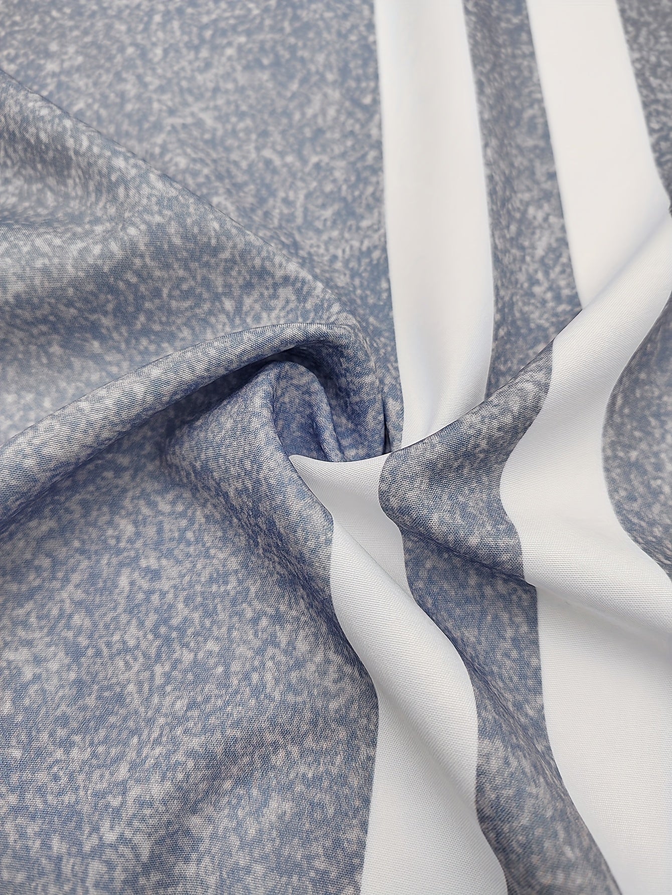 Blue Linear Stripe Shirt