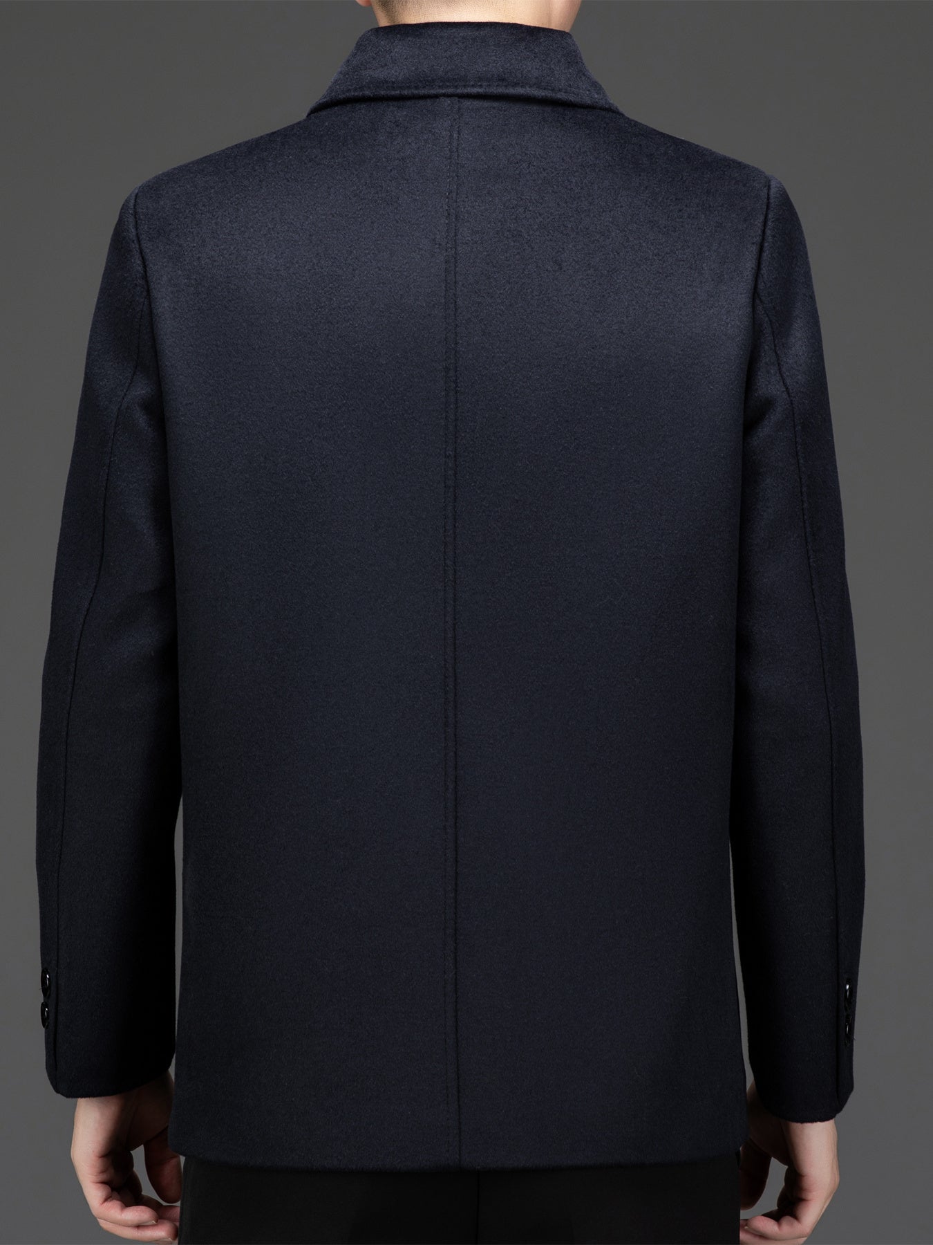 Urban Wool-Tweed Short Coat