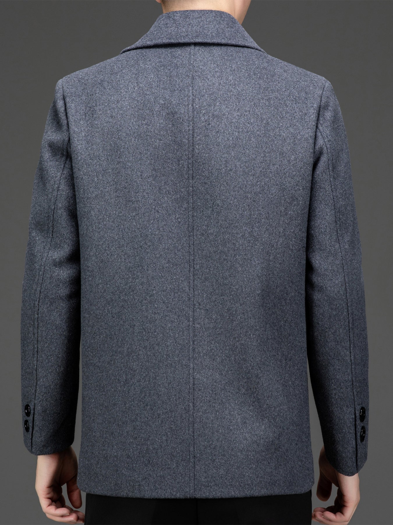 Urban Wool-Tweed Short Coat