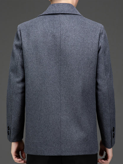Urban Wool-Tweed Short Coat