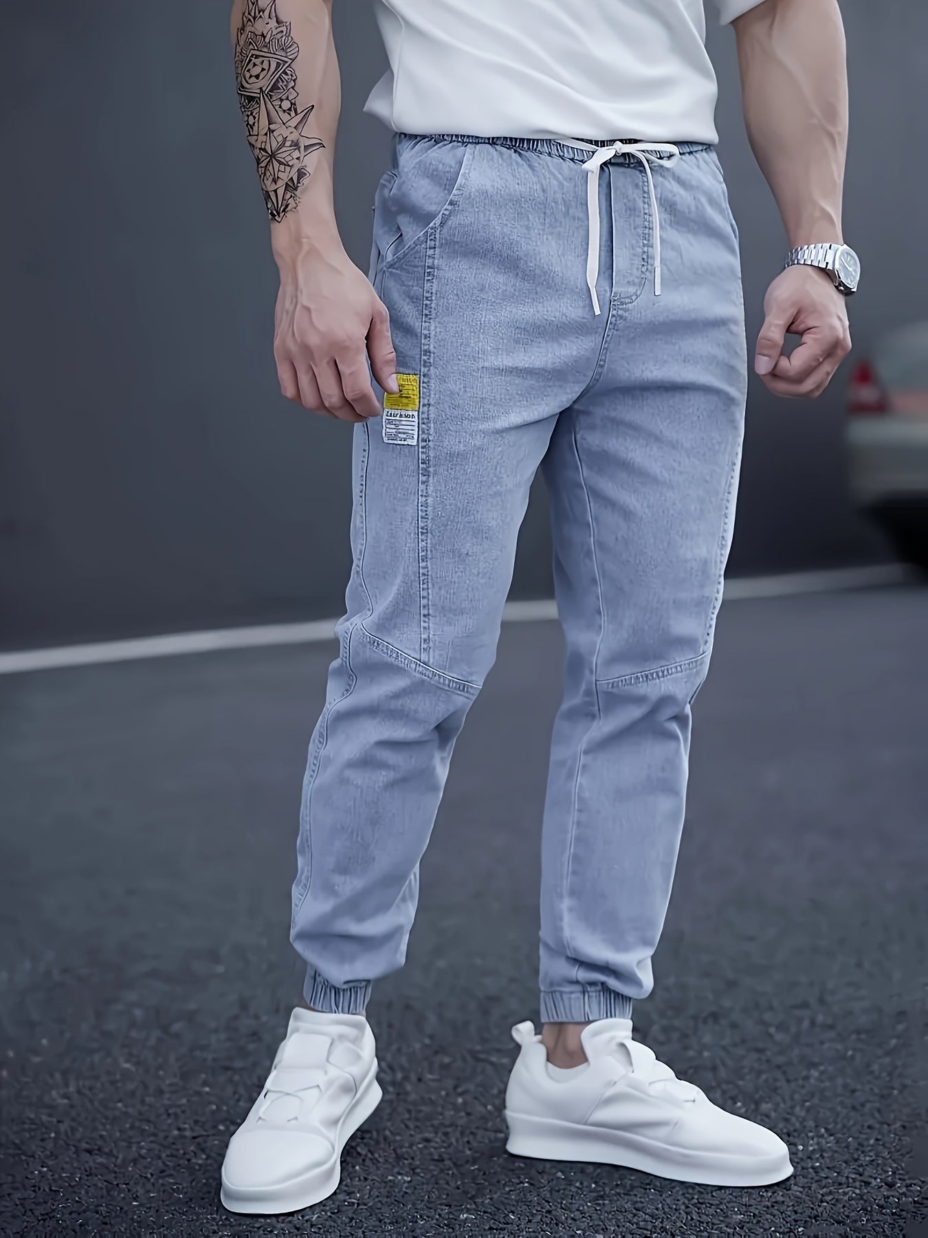 Urban Tapered Denim Jogger
