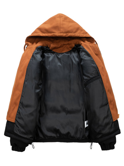 DualTone Thermal Hooded Coat