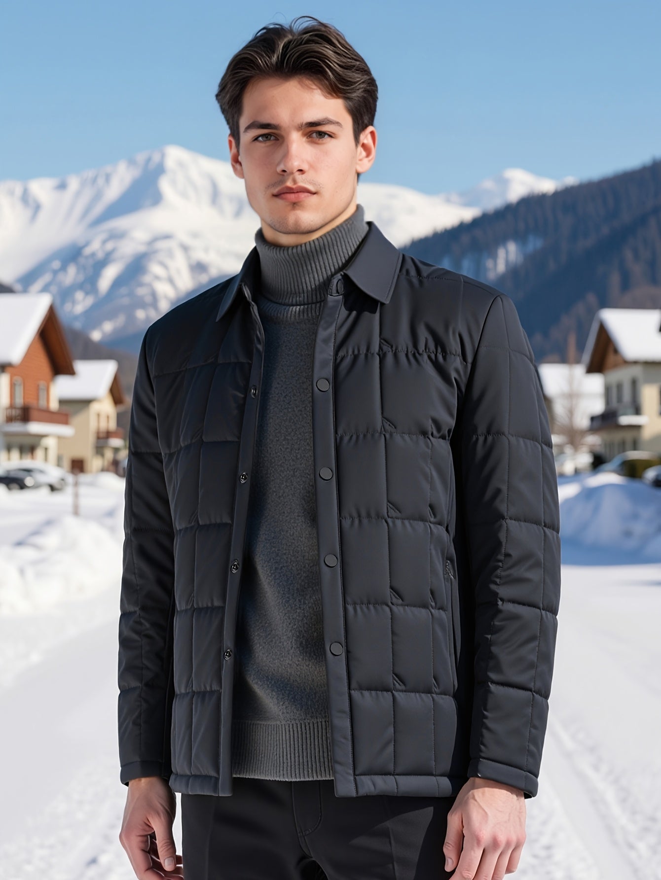 Structured Winter Collar Coat