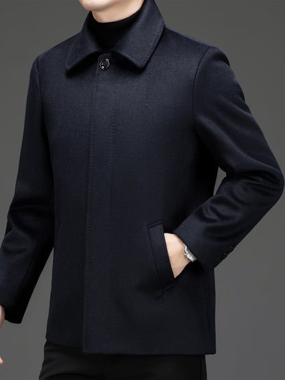 Urban Wool-Tweed Short Coat