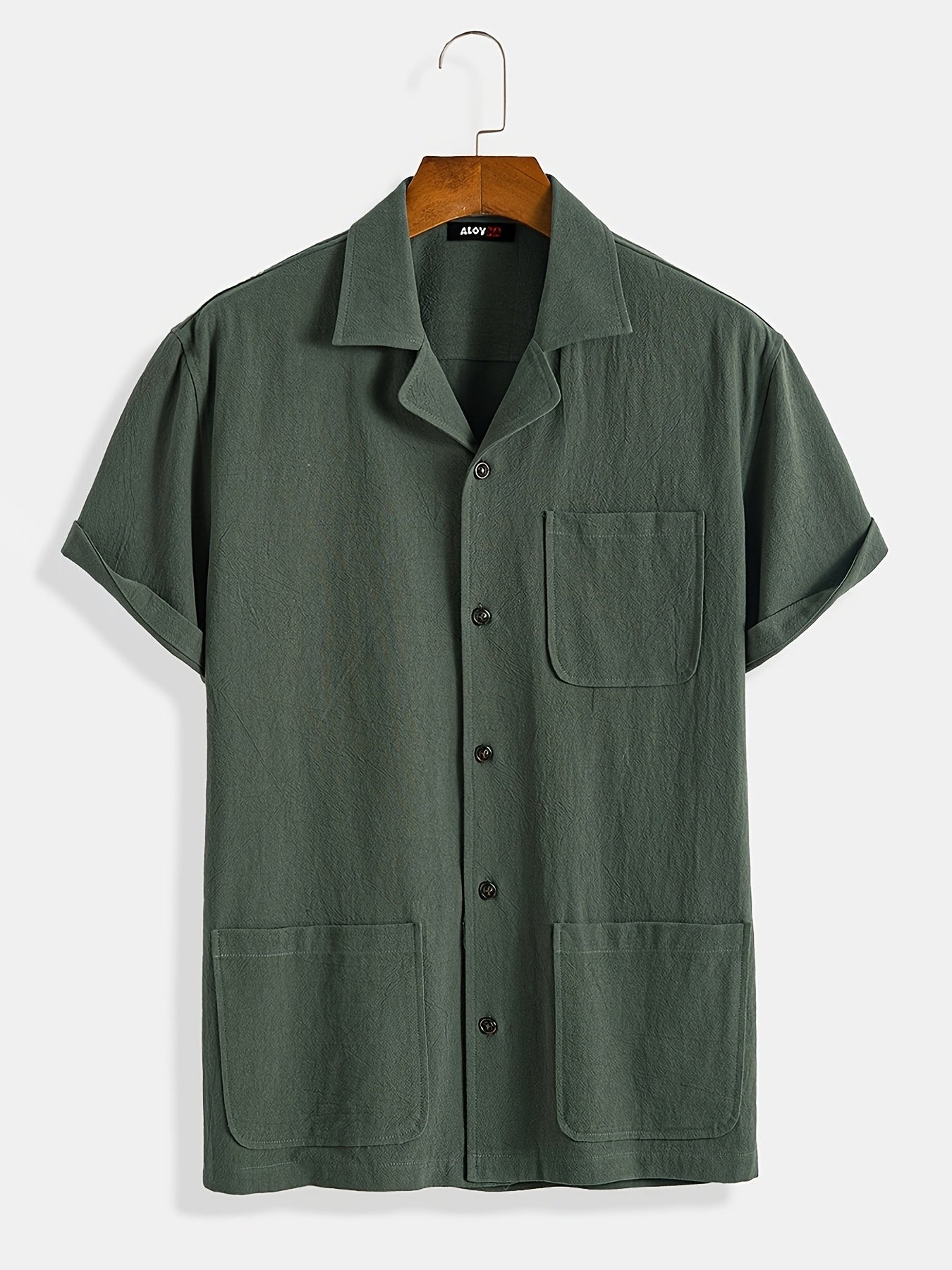 Olive Field Utility Shirt