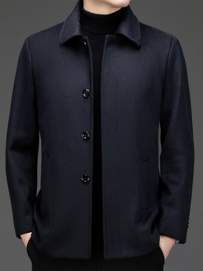 Urban Wool-Tweed Short Coat