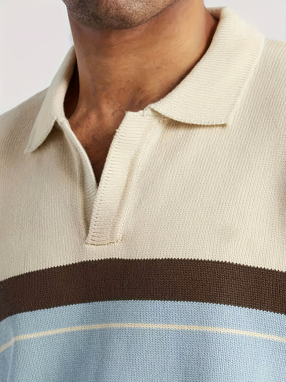 Striped Knit Pullover