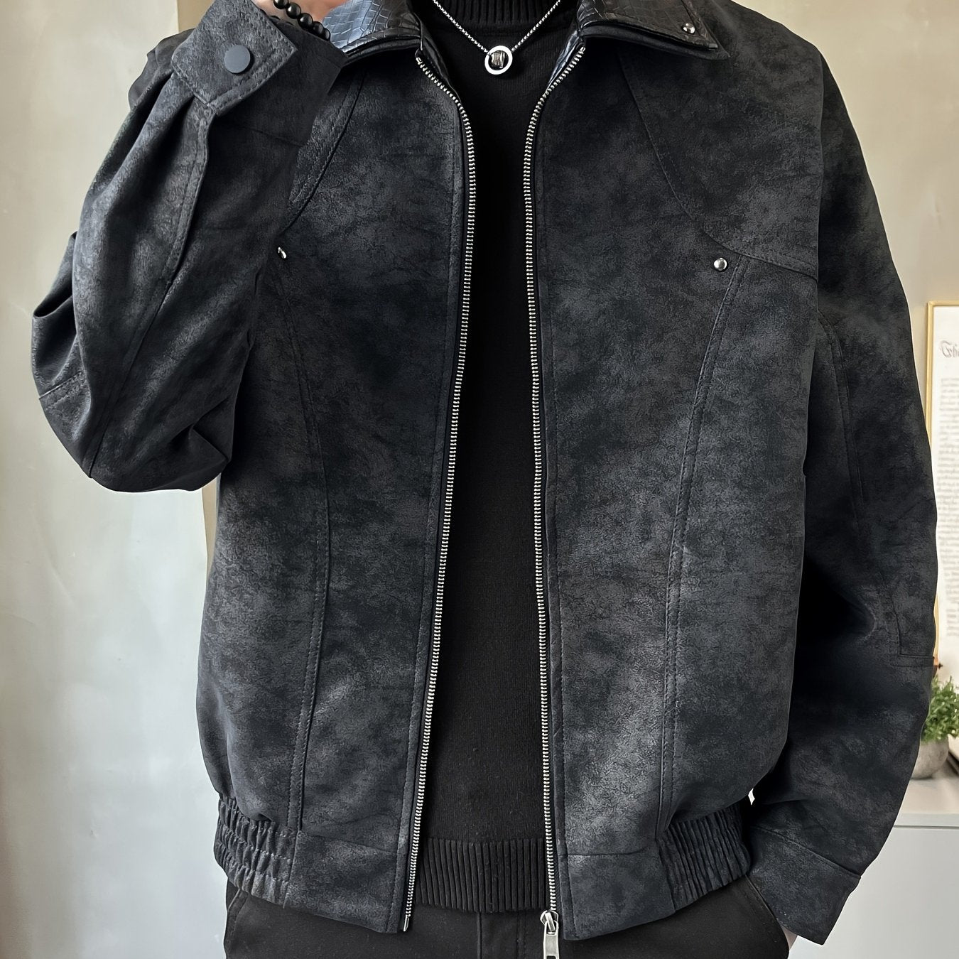 AeroFlex Urban Leather Jacket