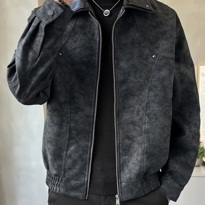 AeroFlex Urban Leather Jacket