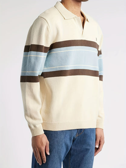 Striped Knit Pullover