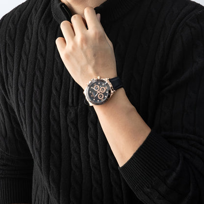 Cable Zip Knit Pullover