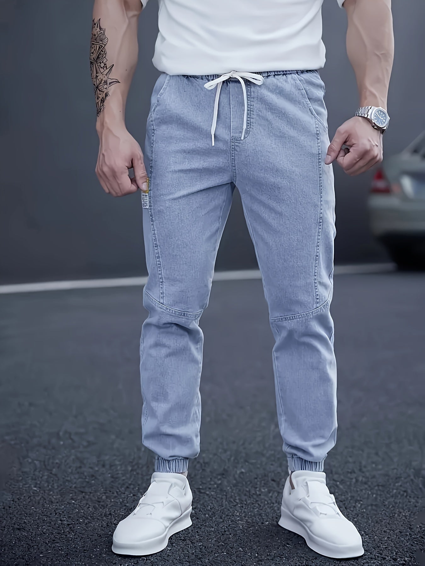 Urban Tapered Denim Jogger