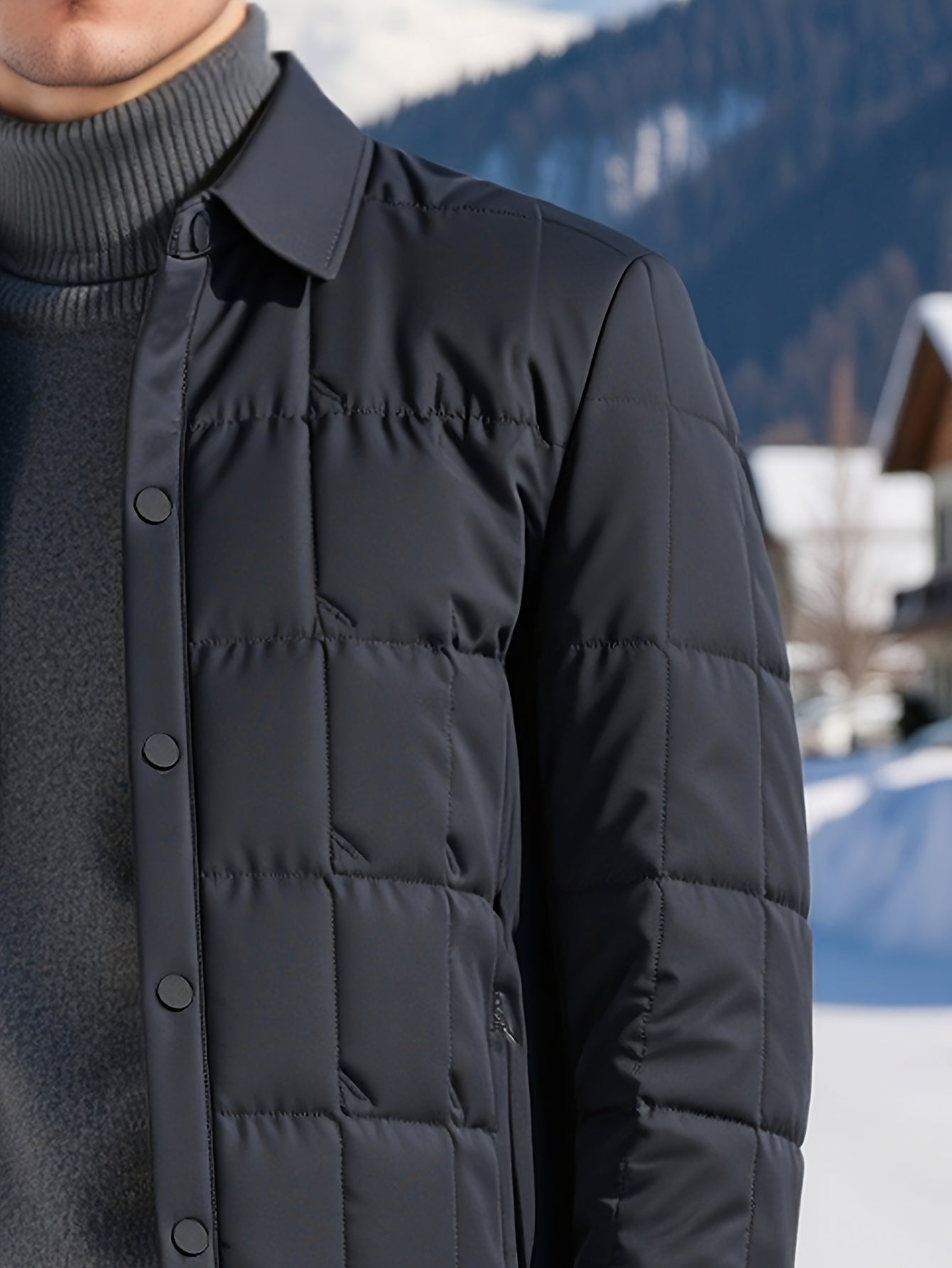 Structured Winter Collar Coat