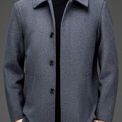Urban Wool-Tweed Short Coat