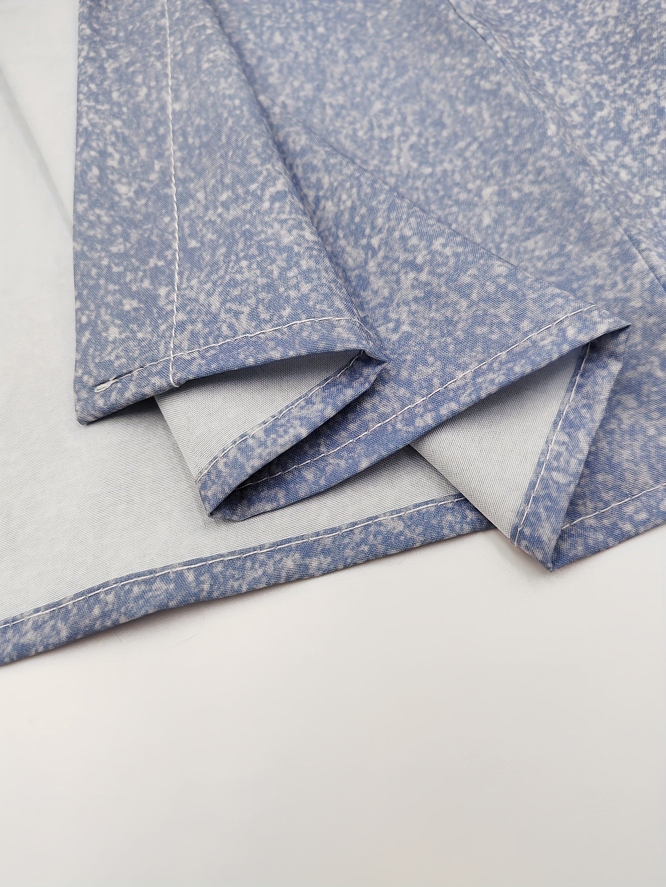 Blue Linear Stripe Shirt