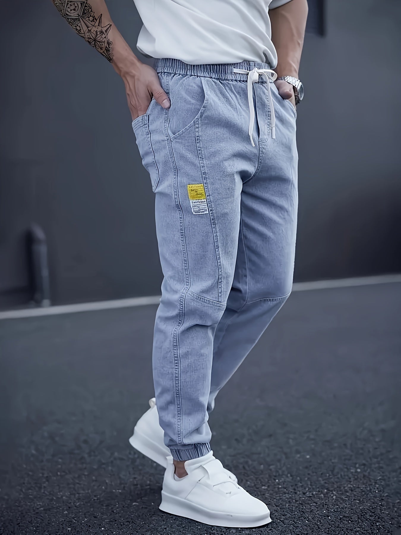 Urban Tapered Denim Jogger