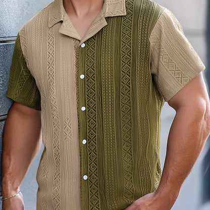 Azure Stripe Relaxed Shirt