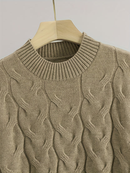 Essential Knit Crew Sweater